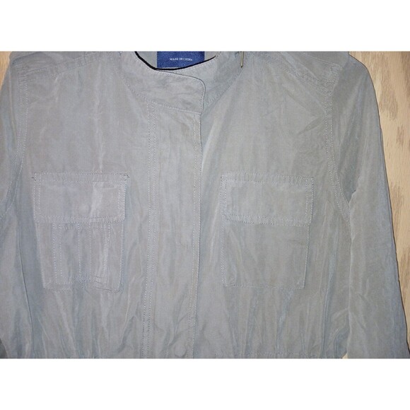 Love Tree Utility Jacket Women’s Size Large Army Green Drawstring Waist 40×28 - Picture 13 of 16